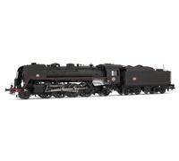 Arnold HN2546S SNCF, 141R 568 avec Roues Mixtes à Rayons et boxpok et tendeur de Charbon riveté, Noir/Rouge, EP. III, avec décodeur sonore DCC pour Adultes et collectionneurs