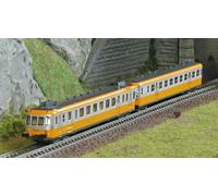 Arnold HN2636 Autorail diesel RGP 2 modernisé , SNCF, orange/argent, échelle N