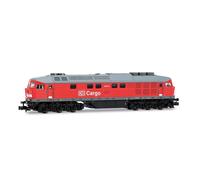 Arnold HN2659S DB Cargo, diesel locomotive 232 573-6, trafic red livery, ep. V-V