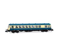 Arnold HN2696S DB, 4 essieux Diesel BR 627.0, livrée Bleu/Beige, EP. IV, avec dé