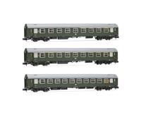 Arnold HN4421 DR, Pack de 3 autocars OSShD Type B, livrée Verte, epIII, 1 x A Plus 1 x AB Plus 1 x autocars passagers BC