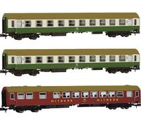 Arnold HN4483 Lot de 3 voitures de voyageurs OSShD type B N 2/2 de la DR