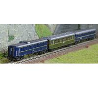 ARNOLD HN4486 Ciwl, Pack de 3 unités Sud-Expreso, Ensemble 1:2 (Dd3 avec AA 5000 Vert avec Soufflet avec WL), Packs d'autocars de passagers EP III-IV