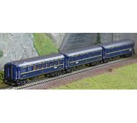 Arnold HN4487 Set de 3 voitures voyageurs "Sud-Express", CIWL, VPC Étoile du Nor