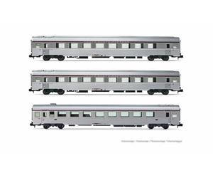 Arnold HN4498 SNCF, Coffret de 3 unités Tee « Jules Verne », ép. IV