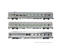 Arnold HN4501 SNCF, Lot de 3 Tee Mistral Nice-Paris, Arux + A8u + AD4tux, Argent, EP. IV