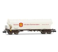 Arnold - HN6626 - DB Wagon-Trémie Céréalier à 4 Essieux à Côtés Latéraux Arrondis Auroa EP V Matériel Roulant, Wagons