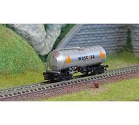 Arnold HN6627 Wagon citerne à bogies type Zacns, WASCOSA, Fuerza Naranja, échell