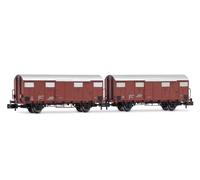 ARNOLD HN6715 Voitures de marchandises Scala N Brun FS Époque IV