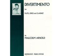 ARNOLD MALCOLM - DIVERTIEMENTO FOR FLUTE, OBOE AND CLARINET SET OF PARTS - CLARINET