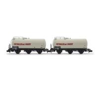 ARNOLD N HN6677 set de 2 wagons citerne "Pétroles de l'Ouest" SNCF