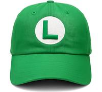 Arnold Prints Luigi L 3D Puff Green D Slider Soft Twill Casquette pour papa, vert, taille unique