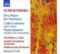 Arnold Schoenberg Five Pieces for Orchestra (Craft, Po, Lso) (CD) Album