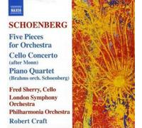 Arnold Schoenberg Five Pieces for Orchestra (Craft, Po, Lso) (CD) Album