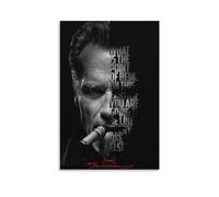 Arnold Schwarzenegger Poster sur toile avec citations de motivation Bodybuilding (24) - Impression sur toile à suspendre - 30 x 45 cm