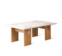 Arnold Table Basse Béton Clair/Chêne Clair - Édition Limitée