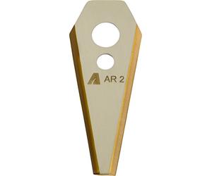 ARNOLD - TiN-Cut lames de remplacement pour robot de tonte Bosch Indego, contient 9 pièces