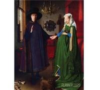 Arnolfini Portrait Art Planner 2025 Jan van Eyck Organizer Calendar Year JanuaryDecember 2025 12 Months Northern Renaissance Painting - Shy Panda Press - Shy Panda PressShy Panda Press (Auteur)