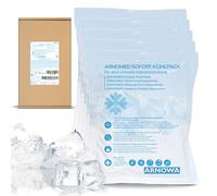 ARNOMED® Compresses réfrigérantes jetables 12x15cm [50 PIÈCES], compresses froides à plier, packs de froid instantanées pour les gonflements et les blessures, pour le sport et les premiers secours