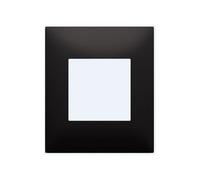 Arnould - Plaque Espace Evolution Noir Mat 1 poste