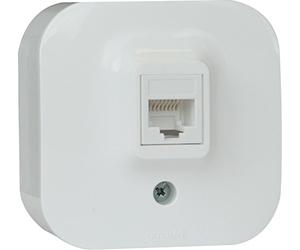 Arnould - Prise RJ 45 multimédia cat. 5 saillie Profil Eco - Blanc