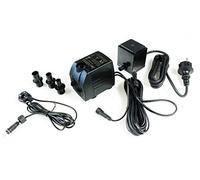 Arnusa Pompe de Fontaine avec 1 x Spot LED Blanc Froid Pompe de Bassin Pompe à Eau Pompe ruisseau 1500 L/H Aquarium