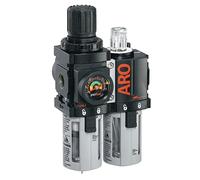 ARO 1/4" Filtre régulateur + lubrifiant C38121-600