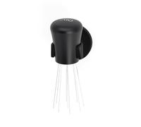 ARO Espresso™ Outil WDT et support magnétique | Comprend 10 broches en acier inoxydable à pointe plate de 0,35 mm de diamètre