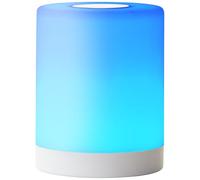 Aro Lampe de table LED sans fil avec batterie 3000 K RVB à changement de couleur tactile Charge USB IP44 Protection contre les éclaboussures 11,6 cm de hauteur Idéal pour balcon, jardin, terrasse