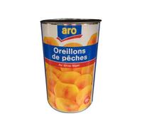 aro Pêches oreillons au sirop léger 5/1-4.2 kg