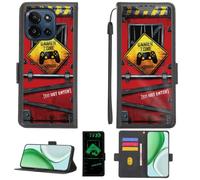 Aroepurt Coque avec SPC Wuum S Pro Coque Case PTH-JGP | Phone Etui Cover [1*Protecteur d'écran en verre][Blocage RFID][Effet luminescent]