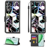 Aroepurt Coque avec ZTE Nubia Neo 5 GT Coque Case PTH-HS | Phone Etui Cover [1*Protecteur d'écran en verre][Blocage RFID][Réflexion de la lumière]