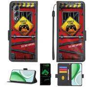 Aroepurt Coque avec ZTE Nubia Neo 5 GT Coque Case PTH-JGP | Phone Etui Cover [1*Protecteur d'écran en verre][Blocage RFID][Effet luminescent]