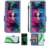 Aroepurt Coque Compatible pour Agm H6 Lite Coque Étui Housse Case Support [avec Film Protecteur HD d'une dureté de 9H] [Blocage RFID][Effet Lumineux Sombre] LPT-BQ