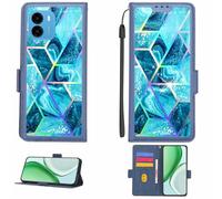 Aroepurt Coque Compatible pour AGM Note N1 Coque Étui Housse Case Support [avec Film Protecteur HD d'une dureté de 9H] [Blocage RFID][Effet de réfraction] LPT-LS