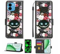 Aroepurt Coque Compatible pour AGM Note N1 Coque Étui Housse Case Support [avec Film Protecteur HD d'une dureté de 9H] [Blocage RFID][Effet Lumineux Sombre] LPT-LZM