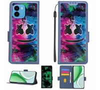 Aroepurt Coque Compatible pour AGM Note N1 Coque Étui Housse Case Support [avec Film Protecteur HD d'une dureté de 9H] [Blocage RFID][Effet Lumineux Sombre] LPT-BQ