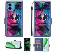 Aroepurt Coque Compatible pour Agm Note N1 Lite Coque Étui Housse Case Support [avec Film Protecteur HD d'une dureté de 9H] [Blocage RFID][Effet Lumineux Sombre] LPT-BQ