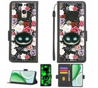 Aroepurt Coque Compatible pour Alcatel 1X Coque Étui Housse Case Support [avec Film Protecteur HD d'une dureté de 9H] [Blocage RFID][Effet Lumineux Sombre] LPT-LZM