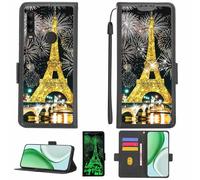 Aroepurt Coque Compatible pour Alcatel 3X Plus Coque Étui Housse Case Support [avec Film Protecteur HD d'une dureté de 9H] [Blocage RFID][Paillettes dorées + Brillantes] LPT-TT