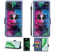 Aroepurt Coque Compatible pour Alcatel TCL A3x A600DL Coque Étui Housse Case Support [avec Film Protecteur HD d'une dureté de 9H] [Blocage RFID][Effet Lumineux Sombre] LPT-BQ