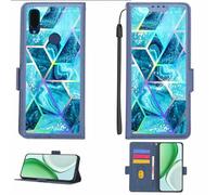 Aroepurt Coque Compatible pour Archos Oxygen 63 Coque Étui Housse Case Support [avec Film Protecteur HD d'une dureté de 9H] [Blocage RFID][Effet de réfraction] LPT-LS