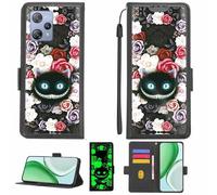 Aroepurt Coque Compatible pour Blackview A53 Pro Coque Étui Housse Case Support [avec Film Protecteur HD d'une dureté de 9H] [Blocage RFID][Effet Lumineux Sombre] LPT-LZM