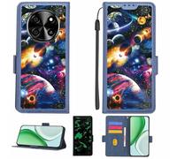 Aroepurt Coque Compatible pour Blackview Oscal Tiger 8 Coque Étui Housse Case Support [avec Film Protecteur HD d'une dureté de 9H] [Blocage RFID][Effet Lumineux Sombre] LPT-XQ