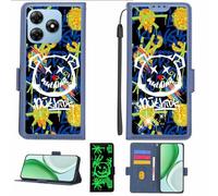 Aroepurt Coque Compatible pour Blackview Wave 8C Coque Étui Housse Case Support [avec Film Protecteur HD d'une dureté de 9H] [Blocage RFID][Paillettes dorées + Brillantes] LPT-TYX