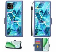 Aroepurt Coque Compatible pour BLU C5L 2021 Coque Étui Housse Case Support [avec Film Protecteur HD d'une dureté de 9H] [Blocage RFID][Effet de réfraction] LPT-LS