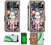 Aroepurt Coque Compatible pour BOOX Palma2 Pro Coque Étui [avec Trempé 9H Protection D'écran][Blocage RFID][Effet Lumineux] PTZ-MXX