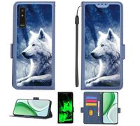 Aroepurt Coque Compatible pour BOOX Palma2 Pro Coque Étui [avec Trempé 9H Protection D'écran][Blocage RFID][Effet Lumineux] PTL-Lang