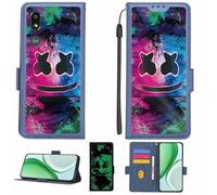 Aroepurt Coque Compatible pour Doro 8050 Plus Coque Étui Housse Case Support [avec Film Protecteur HD d'une dureté de 9H] [Blocage RFID][Effet Lumineux Sombre] LPT-BQ