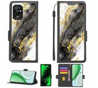Aroepurt Coque Compatible pour Doro 8200 Coque Étui Housse Case Support [avec Film Protecteur HD d'une dureté de 9H] [Blocage RFID][Paillettes dorées + Brillantes] LPT-HDL